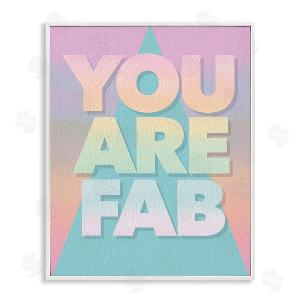 stupell industries Jilly Jack Designs | You Are Fab Pastels