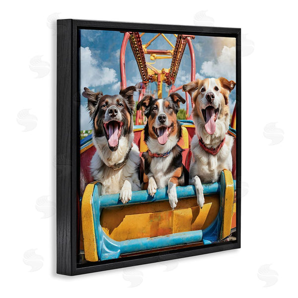 Stupell Industries Jim Baldwin | Amusement Park Dogs Wall Art