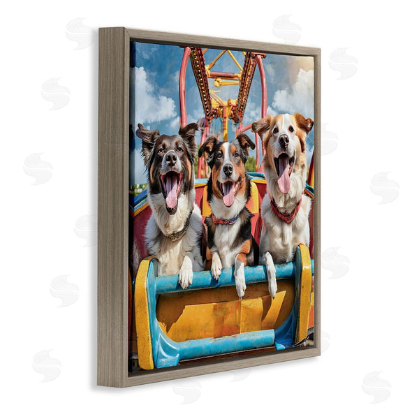 Stupell Industries Jim Baldwin | Amusement Park Dogs Wall Art
