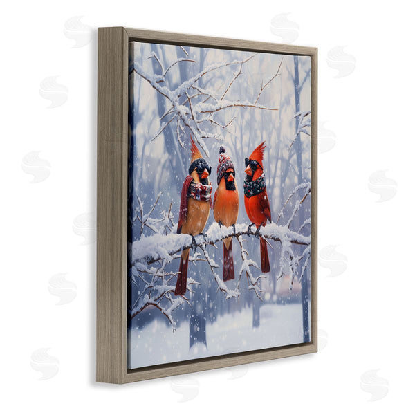 Stupell Industries Jim Baldwin | Cardinals On Winter Branch