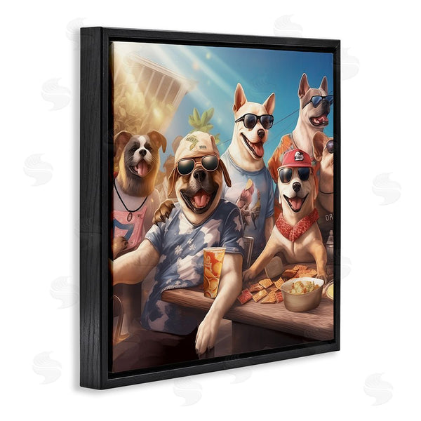 Stupell Industries Jim Baldwin | Dogs Enjoying Summer Wall Art
