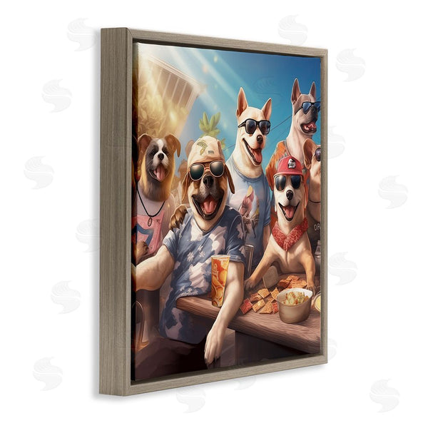 Stupell Industries Jim Baldwin | Dogs Enjoying Summer Wall Art