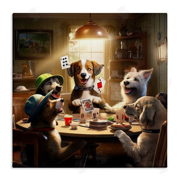 stupell industries Jim Baldwin | Dogs & Magic Tricks Wall Art