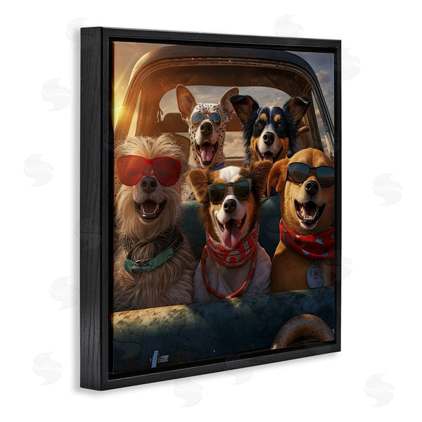 Stupell Industries Jim Baldwin | Dogs On Road Trip Wall Art