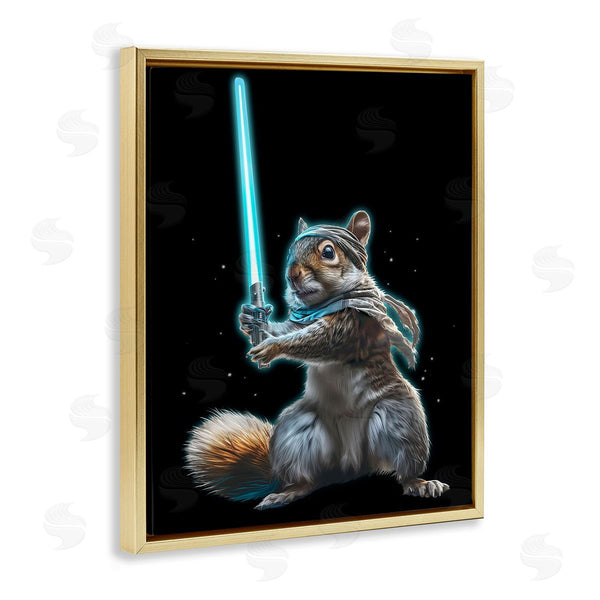 Stupell Industries Jim Baldwin | Feel The Force Squirrel