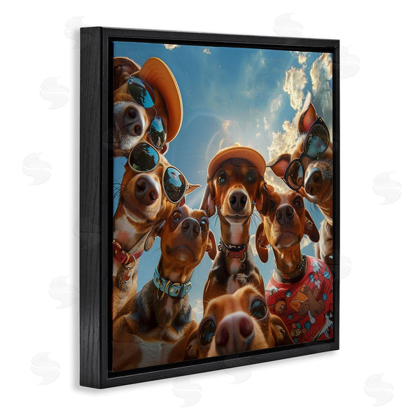Stupell Industries Jim Baldwin | Funny Wiener Dog Selfie