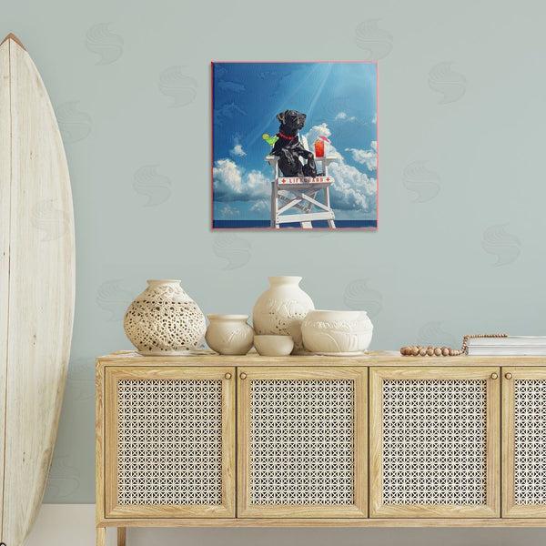 Stupell Industries Jim Baldwin | Guard Dog Lifeguard Wall Art