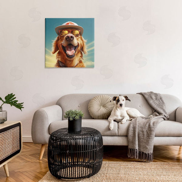Stupell Industries Jim Baldwin | Happy Sunlit Dog Wall Art