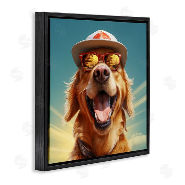 Stupell Industries Jim Baldwin | Happy Sunlit Dog Wall Art