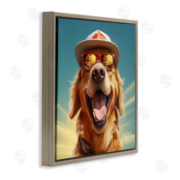 Stupell Industries Jim Baldwin | Happy Sunlit Dog Wall Art