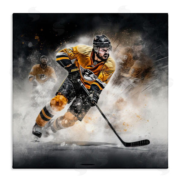 stupell industries Jim Baldwin | Hockey Player Athlete Wall Art
