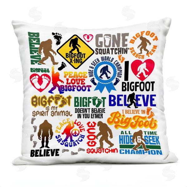 Stupell Industries Jim Baldwin | Mythical Creature Believe Phrases Printed Throw Pillow