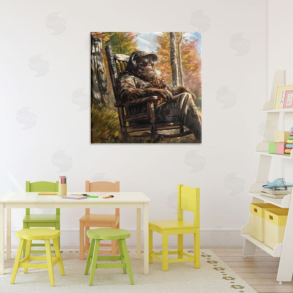 Stupell Industries Jim Baldwin | Mythical Creature With Headphones Wall Art