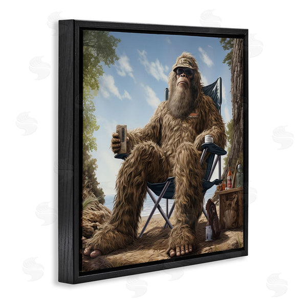 Stupell Industries Jim Baldwin | Mythical Monster On Beach