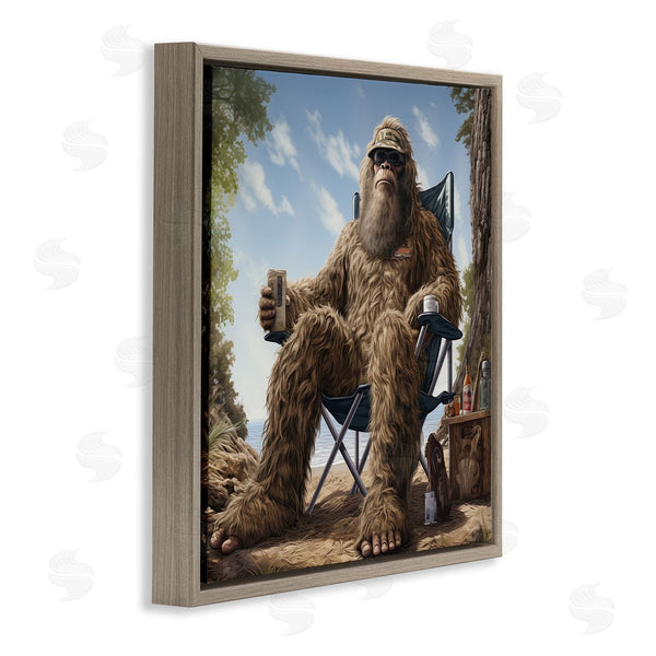 Stupell Industries Jim Baldwin | Mythical Monster On Beach