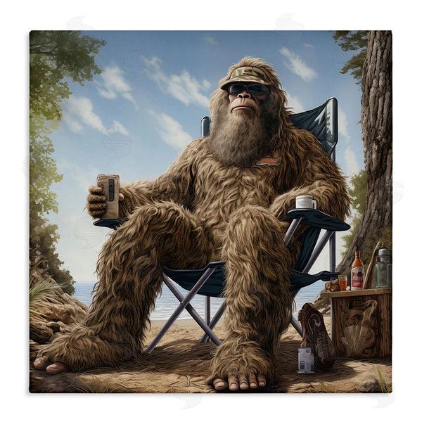 stupell industries Jim Baldwin | Mythical Monster on Beach