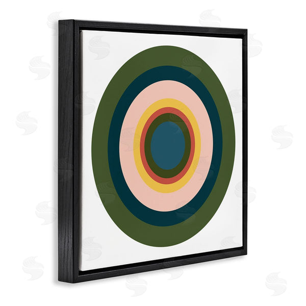 Stupell Industries Jim Schlotzhauer | Green Muted Circles