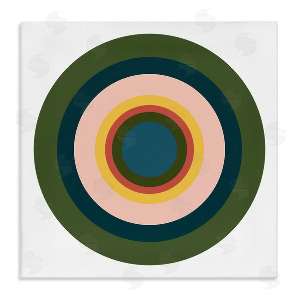 stupell industries Jim Schlotzhauer | Green Muted Circles