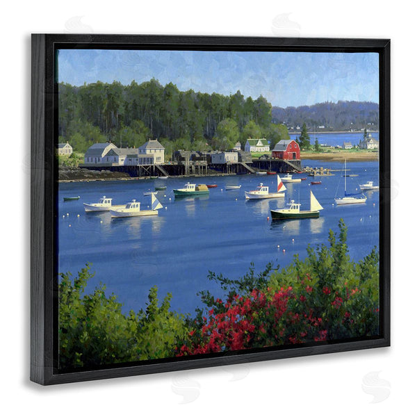 Stupell Industries Jimmy Dyer | Summer Harbor Inlet Wall Art
