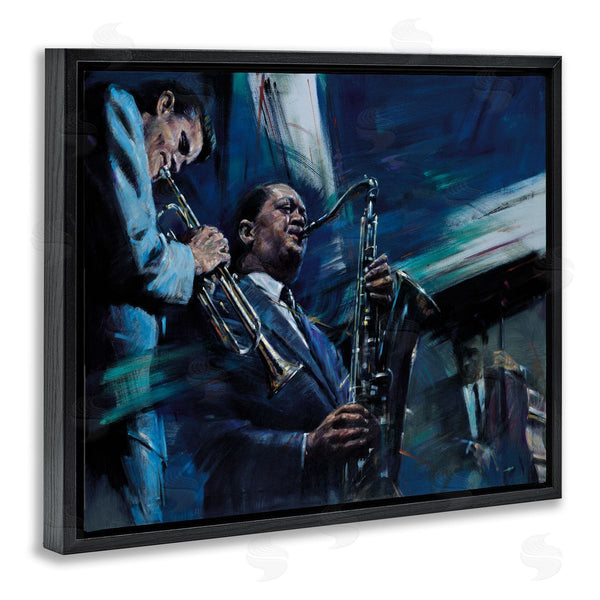 Stupell Industries Jin G. Kam | Abstract Instrumental Musicians Jazz Traditional