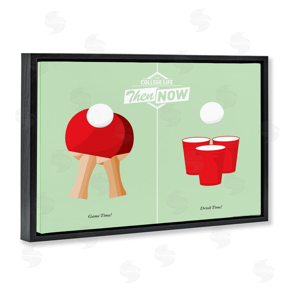 Stupell Industries JJ Brando | Pong Drink And Game Time