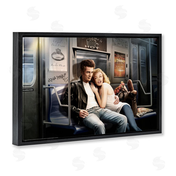 Stupell Industries JJ Brando | Subway Ride Famous Figures