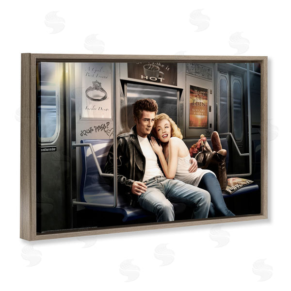 Stupell Industries JJ Brando | Subway Ride Famous Figures