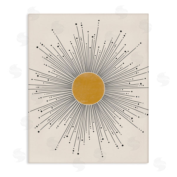 stupell industries JJ Design House LLC | Art Deco Summer Sun Geometric Line Bursts Wall Art