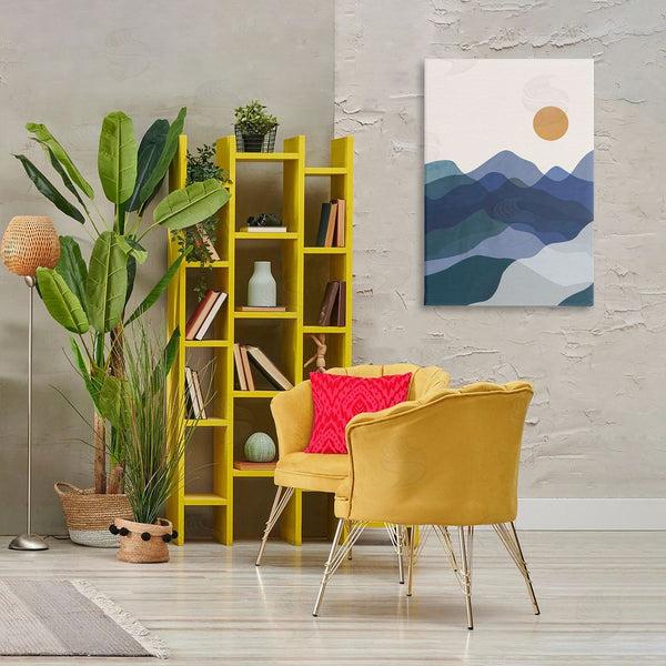 Stupell Industries JJ Design House LLC | Blue Layered Mountains Wall Art