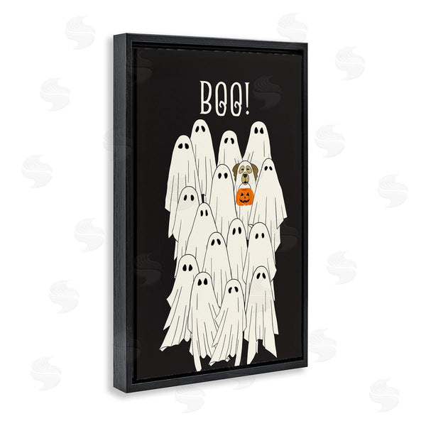 Stupell Industries JJ Design House LLC | Boo Ghosts With Dog Costume