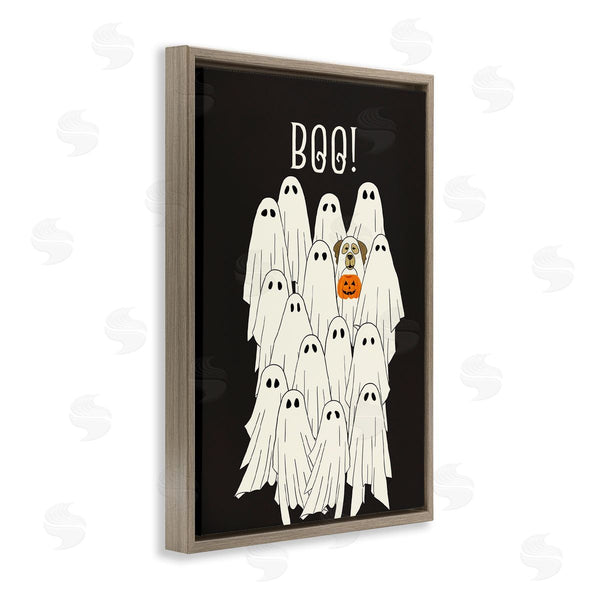 Stupell Industries JJ Design House LLC | Boo Ghosts With Dog Costume