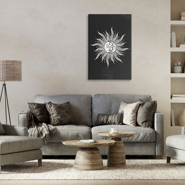 Stupell Industries JJ Design House LLC | Celestial Sun On Black Wall Art