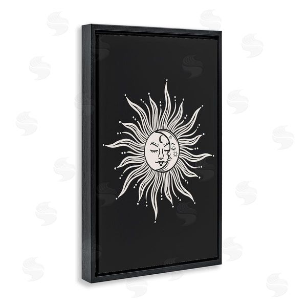 Stupell Industries JJ Design House LLC | Celestial Sun On Black Wall Art