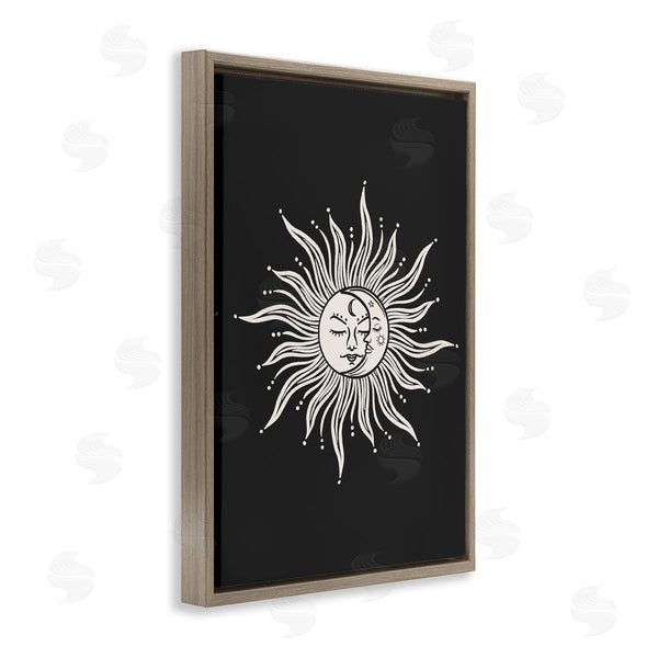 Stupell Industries JJ Design House LLC | Celestial Sun On Black Wall Art