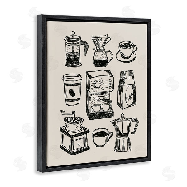 Stupell Industries JJ Design House LLC | Coffee Icons Various Brews