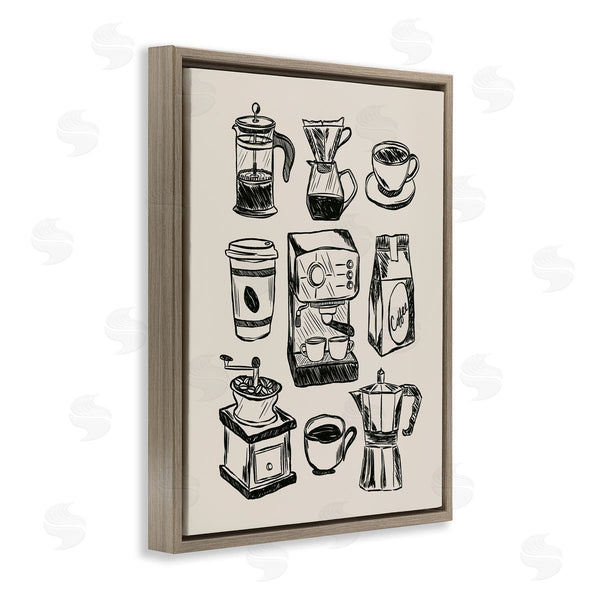 Stupell Industries JJ Design House LLC | Coffee Icons Various Brews
