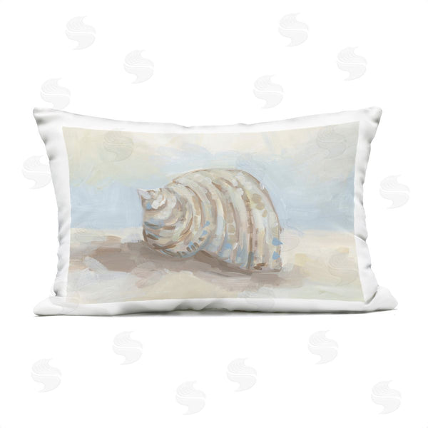 Stupell Industries JJ Design House LLC | Curved Blended Seashell Printed Throw Pillow