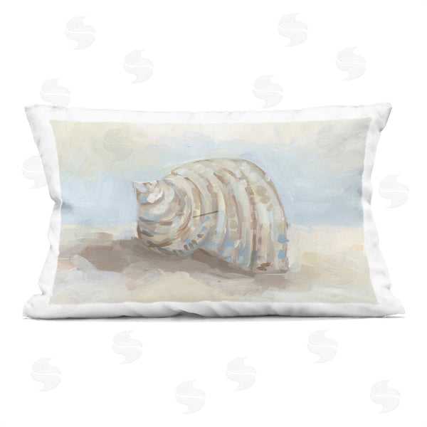 stupell industries JJ Design House LLC | Curved Blended Seashell Printed Throw Pillow