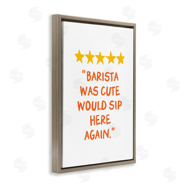 Stupell Industries JJ Design House LLC | Cute Barista Rating Review