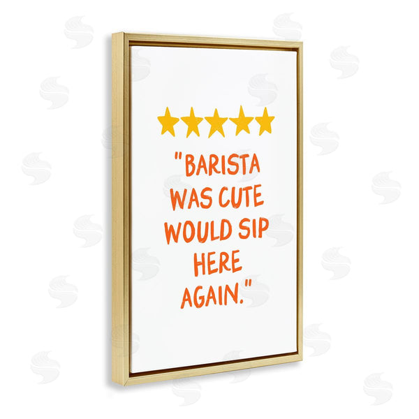 Stupell Industries JJ Design House LLC | Cute Barista Rating Review