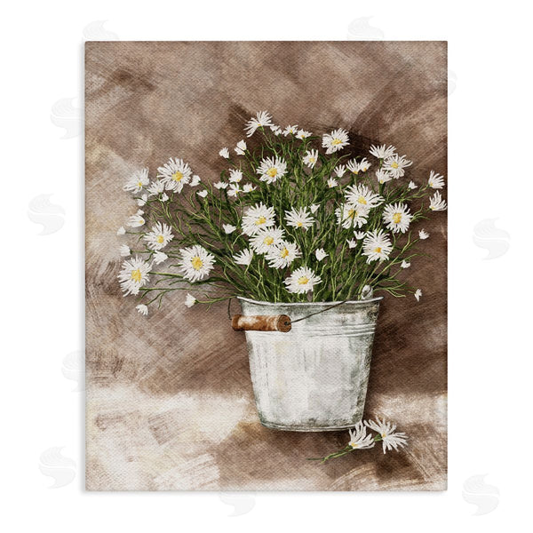 stupell industries JJ Design House LLC | Daisies in Country Bucket Wall Art
