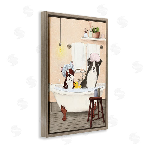 Stupell Industries JJ Design House LLC. | Doggie Bath Time