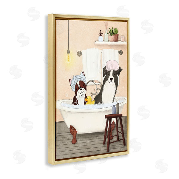 Stupell Industries JJ Design House LLC. | Doggie Bath Time