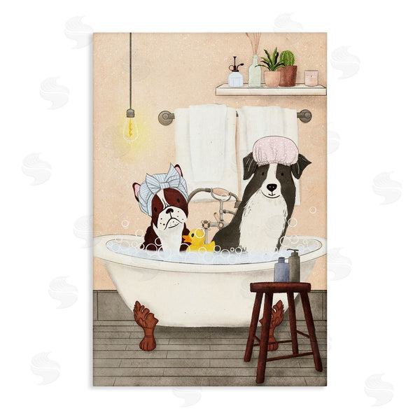 stupell industries JJ Design House LLC. | Doggie Bath Time