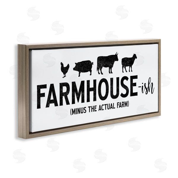 Stupell Industries JJ Design House LLC | Farmhouse-ish Funny Country Phrase Wall Art