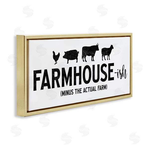 Stupell Industries JJ Design House LLC | Farmhouse-ish Funny Country Phrase Wall Art