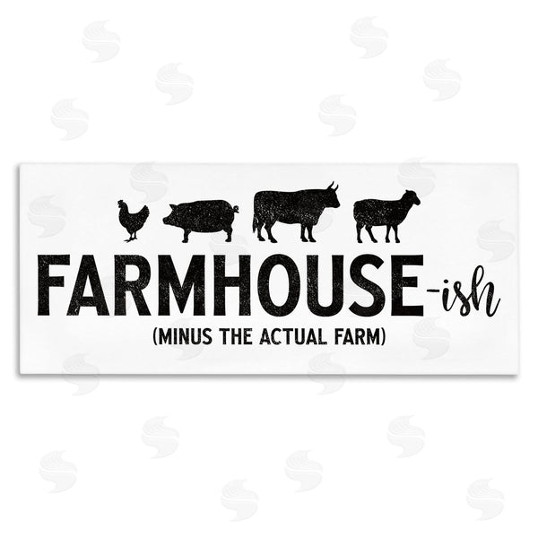 stupell industries JJ Design House LLC | Farmhouse-ish Funny Country Phrase Wall Art