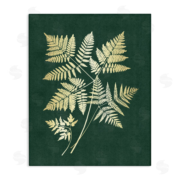 stupell industries JJ Design House LLC | Fern Leaves on Green Wall Art