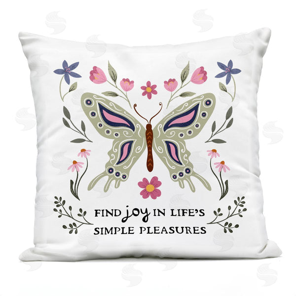 Stupell Industries JJ Design House LLC | Find Joy Life's Simple Pleasures Printed Throw Pillow