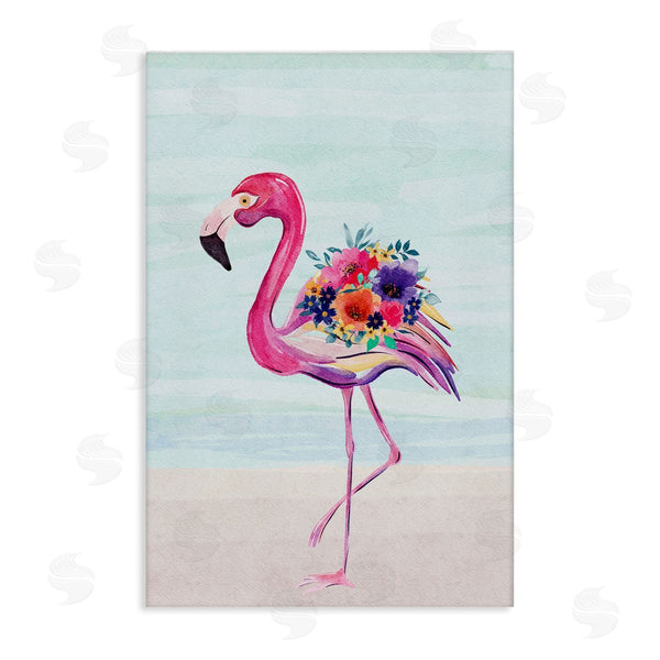 stupell industries JJ Design House LLC | Floral Flamingo Beach Wall Art